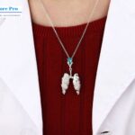 Lungs Necklace with Crystal 1